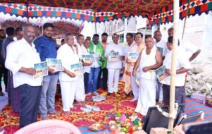 శంకుస్థాపన కార్యక్రమానికి ముఖ్య అతిధిగా పాల్గొన్న పుల్లారావు గారు